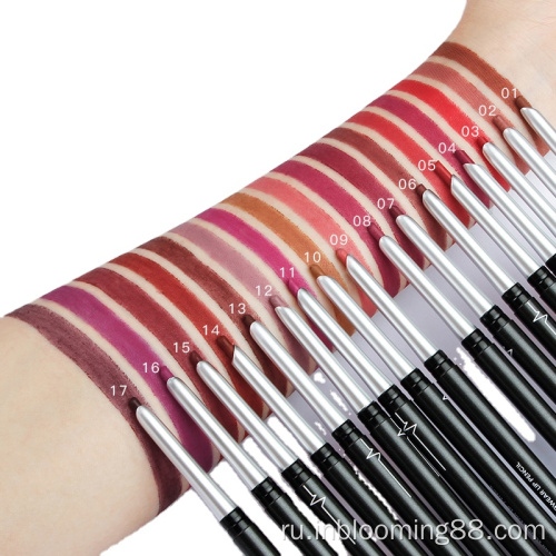 Wholesale Customized Waterproof 12 Colors Makeup Private Label Lip Liner Pencil